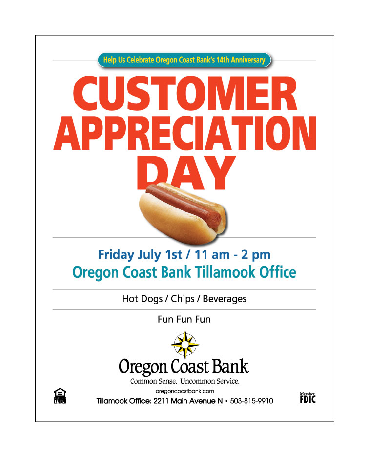 An Advertisement For The Customer Appreciation Day vrogue.co